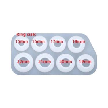 Imagem de Moldes De Silicone De Tamanhos Variados Para Resina Epóxi, Ferramenta 