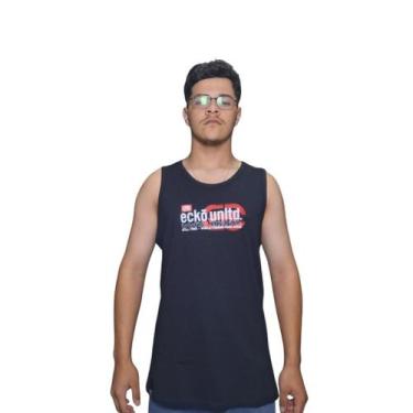 Imagem de Regata Masculina Original Ecko Unltd 100% Algodão  Streetwear Confortá