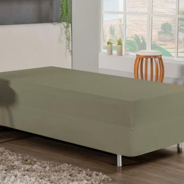 Imagem de Jogo de Cama Solteiro Nobre 2 Peças Luva de Box 55cm de Altura Malha 1