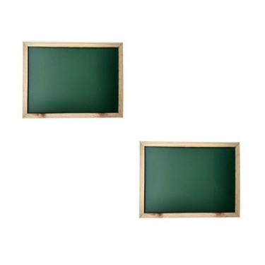Imagem de Kit com 2 Quadros Negros Lousa Verde 40x60cm - Real Seda