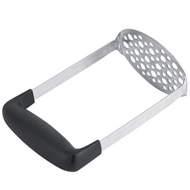 Imagem de Aoresac Espremedor de Batatas, Espremedor Portátil de Aço Inoxidável para Vegetais e Frutas, Sem Grumos, Alça Confortável, Produto Comestível, para Comida Caseira para Bebês, Utensílio