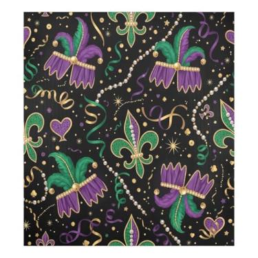 Imagem de Blueangle Capa magnética de carnaval para lava-louças de carnaval, decoração de capa frontal de lava-louças, adesivos de eletrodomésticos, adesivos de eletrodomésticos, 58 cm C x 66 cm adesivo