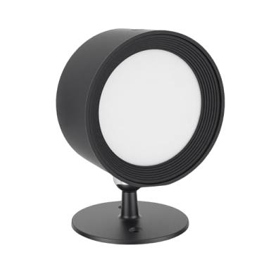 Imagem de Luocute Luzes LED Montadas na Parede, Lâmpada de Arandela Magnética Recarregável Com Temperatura de Cor Ajustável Com Controle Remoto para Corredor de Escadas de (2PCS)