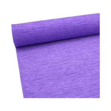 Imagem de Rolo De Papel Crepom Artesanal Para Artesanato, Material DIY Para Faze