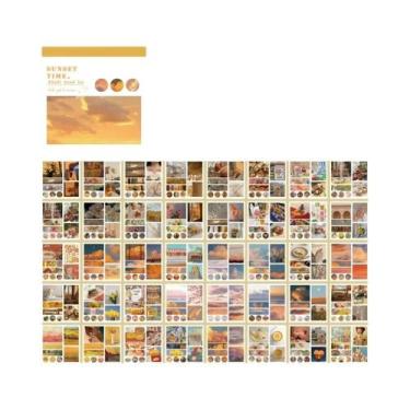 Imagem de 40 Adesivos Decorativos DIY Para Planner E Scrapbook: Material De Pape