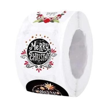 Imagem de Adesivos Autoadesivos De Natal Com Tema De Papai Noel, Etiquetas De Se
