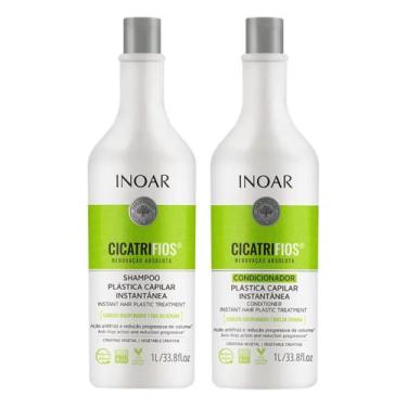 Imagem de Inoar kit sh + cond 1l cicatrifios instantanea