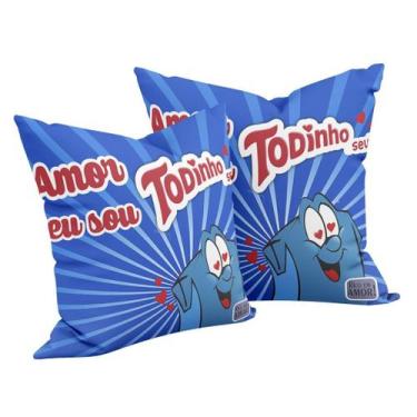 Imagem de Almofada Chocolate Páscoa Criativa Presente Surpresa Frase de Amor Dec