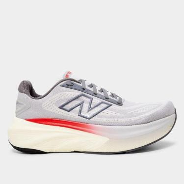 Imagem de Tênis New Balance Fresh Foam x More V6 Masculino, Cinza claro, 39