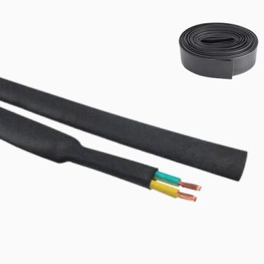 Imagem de Espaguete termo retratil 3/8" 10mm temperatura minima de 90ºC para enc