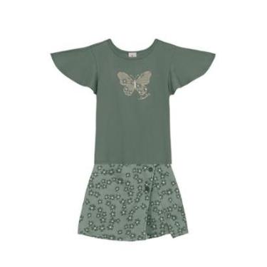 Imagem de Conjunto infantil menina de borboleta Brandili-Feminino