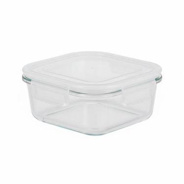 Imagem de Pote Hermético Quadrado De Vidro 700ml Flux Flashgoods