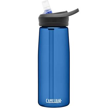 Imagem de Garrafa de água CamelBak Eddy+ com renovação Tritan – Com canudo, 740 ml, Oxford