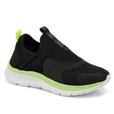 Imagem de TÊNIS INFANTIL WAY 354 MENINO PRETO/VERDE NEON-Masculino