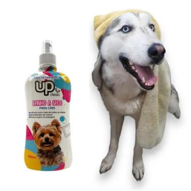 Imagem de Banho A Seco 500ml Em Spray para Cachorro Filhote e Adulto - Supri Pet