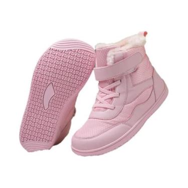 Imagem de Botas De Inverno Para Crianças Com Bico Largo, Estilo Barefoot, Sneake
