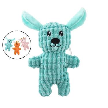 Imagem de Brinquedo Bichinhos Pelúcia Pet Apito Mordedor Cães Gatos - - Pet Amig