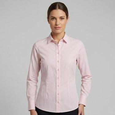Imagem de Camisa Dudalina Slim Ft Listrado Feminino-Feminino