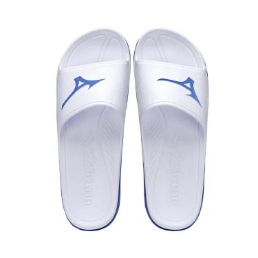 Imagem de Chinelo Slide Enerzy Branco e Azul - Mizuno-Masculino