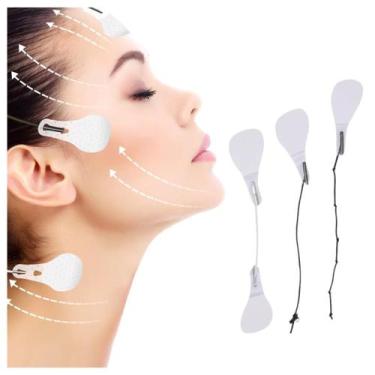 Imagem de Adesivos Invisíveis para Levantamento Facial, Queixo e Papada Com Elás