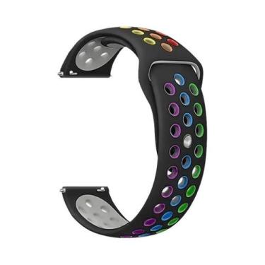 Imagem de Pulseira De Silicone De 20mm 22mm Para Samsung Galaxy Watch 7 6 5 4 Hu