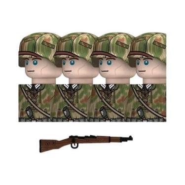 Imagem de Brinquedos De Blocos De Montar Para Crianças: Marinheiro Soldado Da Ma