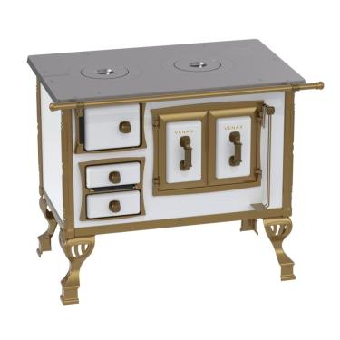 Imagem de Fogao a Lenha Venax n 1 Colonial Branco SE