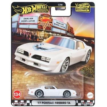 Imagem de Hot Wheels Carros Boulevard Premium 77 Pontiac Firebird TA Mattel GJT6