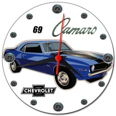 Imagem de Relógio de Parede Carro Decoração Oficina Mecânica - Gringos House