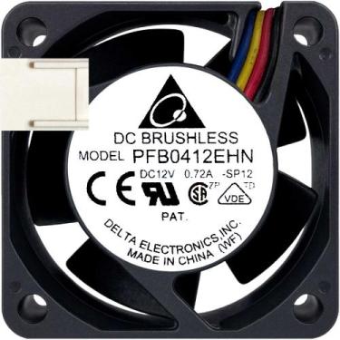 Imagem de Cooler PFB0412EHN 12V 0.72A 4P 40X28MM B3 Garantia 2 Anos - Delta Elet