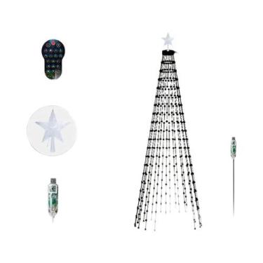 Imagem de Luzes De Natal LED Inteligentes Com Controle Por APP, Luzes De Fada DI