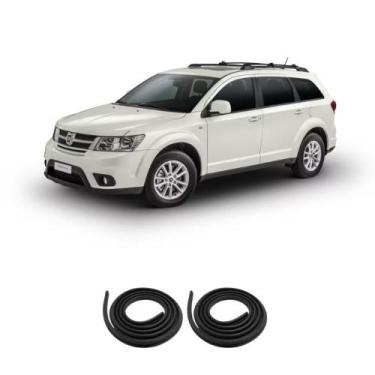 Imagem de Kit Borracha Vedação Das 2 Portas Dianteira Freemont 2012 em diante - 