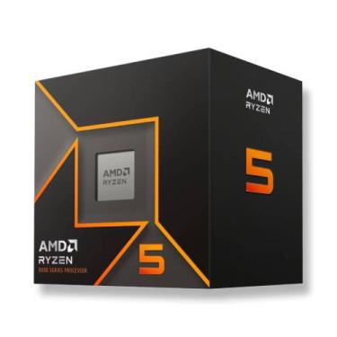 Imagem de Processador AMD Ryzen 5 9600 AM5 5.2GHz 6 Cores 12 Threads 38MB Com Co