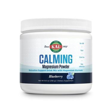 Imagem de Suplemento de magnésio KAL Calming Powder Blueberry 250ml-Unissex