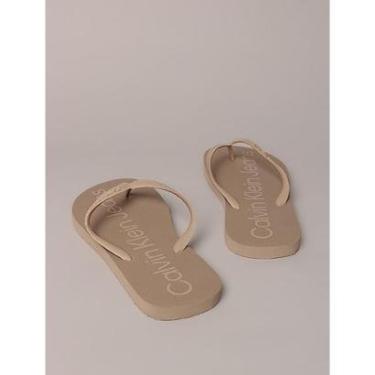 Imagem de Chinelo Masculino Basic Calvin Klein Jeans Caqui Claro-Masculino
