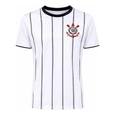 Imagem de CAMISETA CORINTHIANS SCC POVO INFANTIL BRANCO BRAZILINE-Masculino