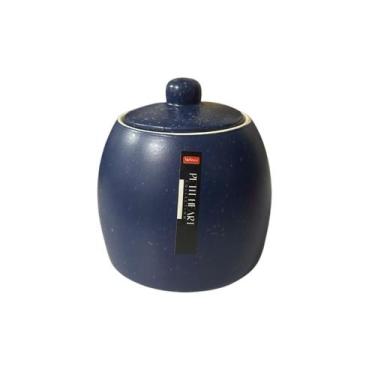 Imagem de Açucareiro De Cerâmica 380ML Azul -Wellmix