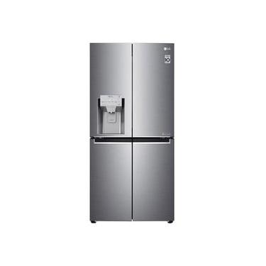 Imagem de REFRIGERADOR LG SMART FRENCH DOOR 428L INVERTER COM DOOR COOLING EM AÇO INOX 127V GC-L2...