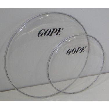 Imagem de Pele Cristal Transparente Percussão Gope 12 Polegadas
