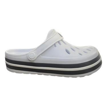 Imagem de Chinelo Babuche Clog Boa Onda Star Levinho Original, Branco, 37 BR