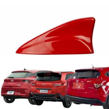 Imagem de Antena Tubarão Shark Automotiva Teto Base Larga 14cm Recepção AM/FM Hy