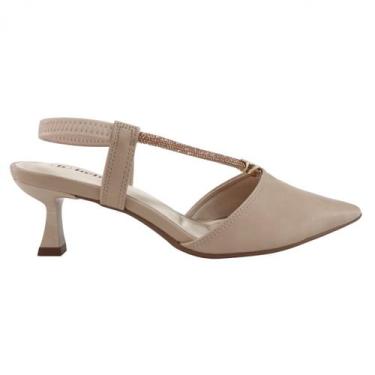 Imagem de Scarpin Feminino Bebecê T3014-3344, Bege, 38