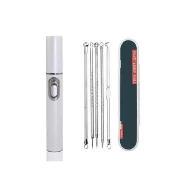Imagem de Caneta Laser Anti Acne Mancha E Cicatriz + Brinde - laser cleaning pen