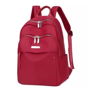 Imagem de Mochila Feminina Notbook Executiva Slim - F&M, Vermelho