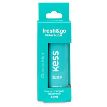 Imagem de Spray Bucal Kess Freshgo Classic Mint 10mL Refrescância