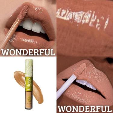 Imagem de Brilho labial bitarra beauty 4ml - WONDERFUL - textura leve, cremoso, 