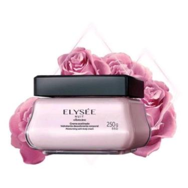 Imagem de Elysée Nuit Creme Acetinado Hidratante Desodorante, 250g - O boticário