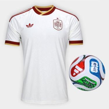 Imagem de Kit Camisa Seleção Espanha Away 2026 Originals + Bola Trionda Training