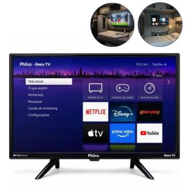 Imagem de Smart TV Philco Digital 24 Polegadas LED WiFi com Entrada Bateria 12V 