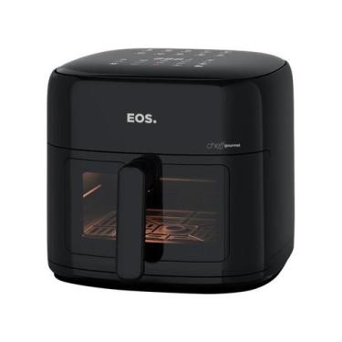 Imagem de Fritadeira Sem Óleo Air Fryer Eos Chef Gourmet 6.2 L Compacta Painel D